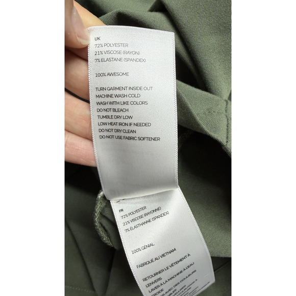 FIGS Leon Scrub Top Shirt Mens 2XL Green V Neck Technical Collection Pocket - Picture 9 of 12